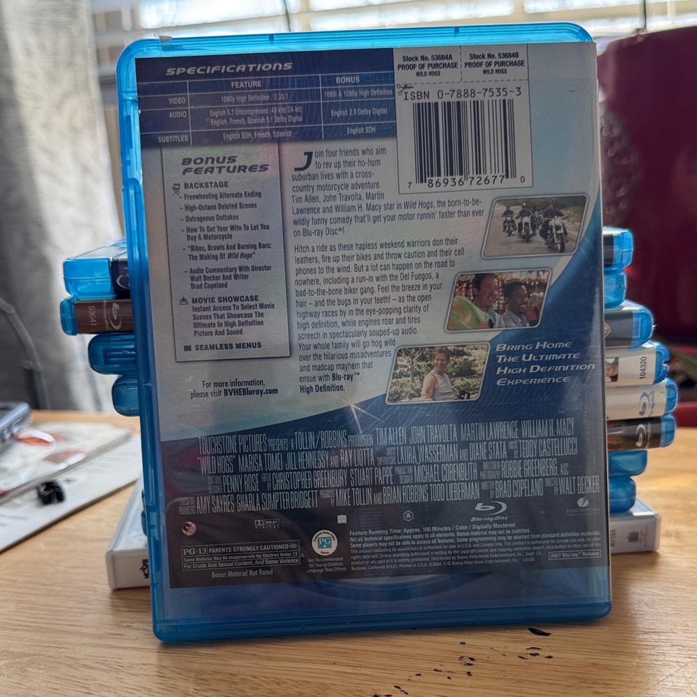 Wild Hogs Blu-ray Disc -EUC - Picture 3 of 4